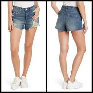 💕BLANKNYC💕 Barrow Vintage Hi Rise Shorts Distressed ~ Let It Be 26 NWT